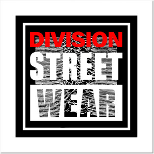 DIVISION STREET WEAR Posters and Art